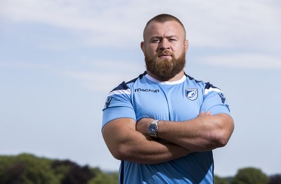 030718 - Cardiff Blues - Picture shows Blues new signing Dmitri Arhip