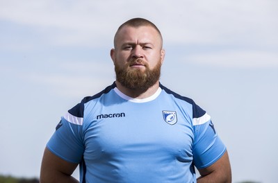 030718 - Cardiff Blues - Picture shows Blues new signing Dmitri Arhip