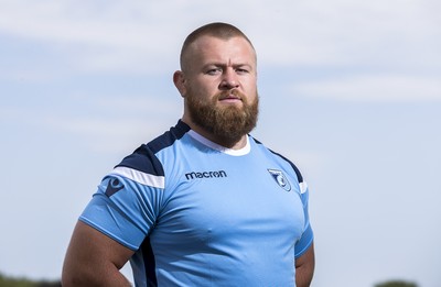 030718 - Cardiff Blues - Picture shows Blues new signing Dmitri Arhip