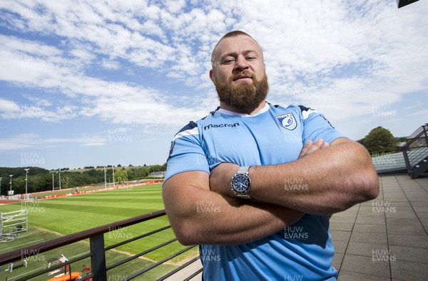 030718 - Cardiff Blues - Picture shows Blues new signing Dmitri Arhip
