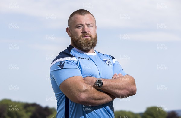 030718 - Cardiff Blues - Picture shows Blues new signing Dmitri Arhip