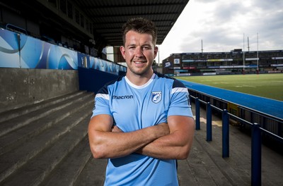 030718 - Cardiff Blues - Picture shows Blues new signing Jason Harries