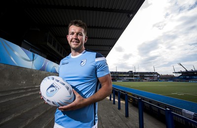 030718 - Cardiff Blues - Picture shows Blues new signing Jason Harries