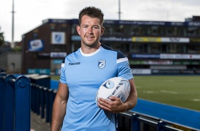 030718 - Cardiff Blues - Picture shows Blues new signing Jason Harries