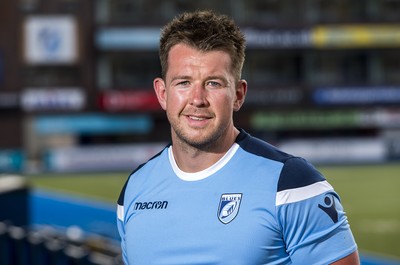 030718 - Cardiff Blues - Picture shows Blues new signing Jason Harries