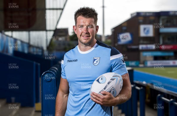 030718 - Cardiff Blues - Picture shows Blues new signing Jason Harries