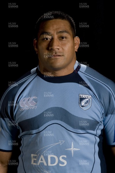 01.09.08 - Cardiff Blues Squad 2008/2009 - Taufa'ao Filise 