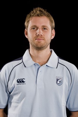 09.07.10 - Cardiff Blues Rugby Squad 2010 - Andy Watts (Assistant Performance Analyst). 