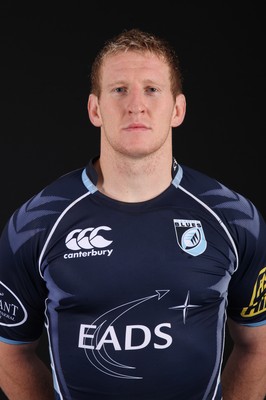 09.07.10 - Cardiff Blues Rugby Squad 2010 - Bradley Davies 