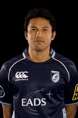 09.07.10 - Cardiff Blues Rugby Squad 2010 - Casey Laulala. 