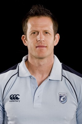 09.07.10 - Cardiff Blues Rugby Squad 2010 - Chris Tombs (Conditioning Coach). 