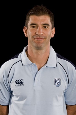 09.07.10 - Cardiff Blues Rugby Squad 2010 - Gareth Baber (Backs Coach). 