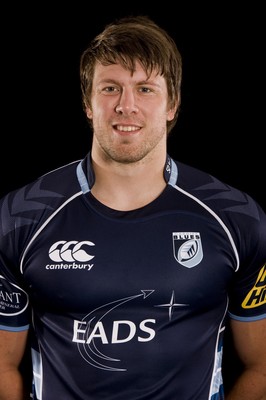 09.07.10 - Cardiff Blues Rugby Squad 2010 - James Down. 