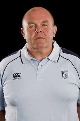 09.07.10 - Cardiff Blues Rugby Squad 2010 - Justin Burnell (Forwards Coach). 