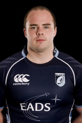 09.07.10 - Cardiff Blues Rugby Squad 2010 - Lewis Smout. 