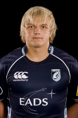 09.07.10 - Cardiff Blues Rugby Squad 2010 - Luke Hamilton. 