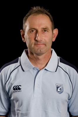 09.07.10 - Cardiff Blues Rugby Squad 2010 - Mike Bieri (Off Field Support). 