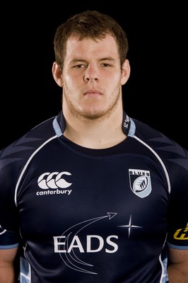 09.07.10 - Cardiff Blues Rugby Squad 2010 - Sam Hobbs. 