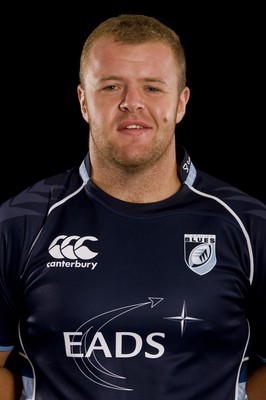 09.07.10 - Cardiff Blues Rugby Squad 2010 - Scott Andrews. 