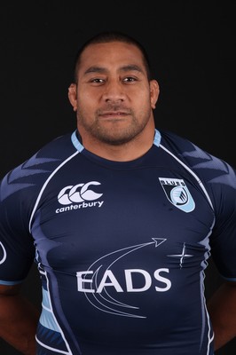 09.07.10 - Cardiff Blues Rugby Squad 2010 - Taufa'au Filise 