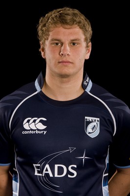 09.07.10 - Cardiff Blues Rugby Squad 2010 - Thomas Young. 