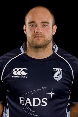 09.07.10 - Cardiff Blues Rugby Squad 2010 - Tom Davies. 