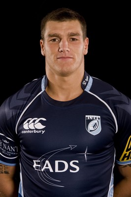 09.07.10 - Cardiff Blues Rugby Squad 2010 - Tom James. 