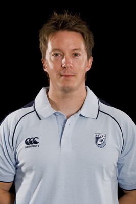 09.07.10 - Cardiff Blues Rugby Squad 2010 - Tystan Bevan (Conditioning Coach). 