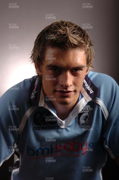 24.08.06 - Library Pic - Cardiff Blues Squad 2006/7 - Craig Evans 