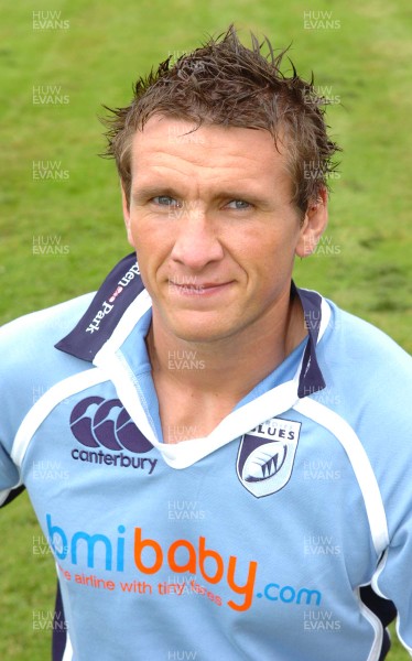 24.08.06 - Library Pic - Cardiff Blues Squad 2006/7 - Scott Morgan 