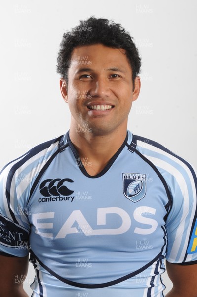 22.07.11 - Cardiff Blues Rugby Squad 2011/2012 - Casey Laulala. 