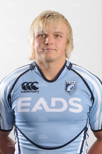 22.07.11 - Cardiff Blues Rugby Squad 2011/2012 - Luke Hamilton. 