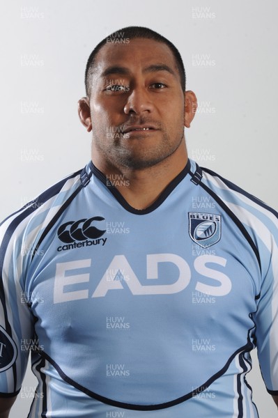 22.07.11 - Cardiff Blues Rugby Squad 2011/2012 - Taufa