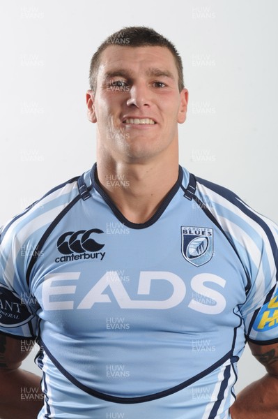 22.07.11 - Cardiff Blues Rugby Squad 2011/2012 - Tom James. 