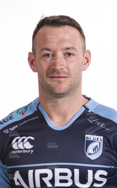 030815 - Cardiff Blues Squad Portraits - Gareth Davies