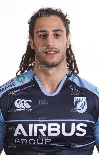 030815 - Cardiff Blues Squad Portraits - Josh Navidi