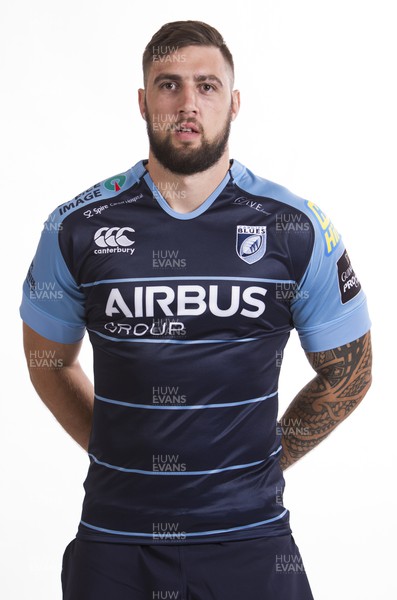 030815 - Cardiff Blues Squad Portraits - Josh Turnbull