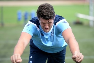 100718 - Cardiff Blues Preseason Training - Rory Thornton