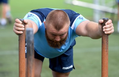 100718 - Cardiff Blues Preseason Training - Dimitri Arhip