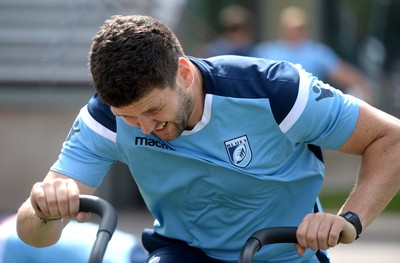 100718 - Cardiff Blues Preseason Training - Sion Bennett