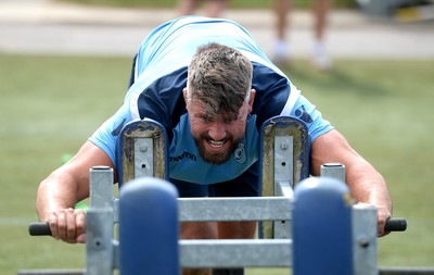 100718 - Cardiff Blues Preseason Training - James Down