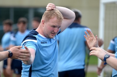 100718 - Cardiff Blues Preseason Training - Ethan Lewis