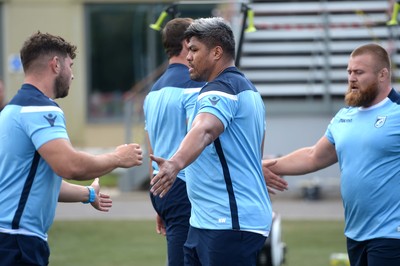 100718 - Cardiff Blues Preseason Training - Nick Williams