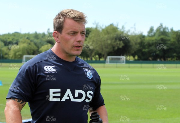 260713 - Cardiff Blues Training -   Matthew Rees