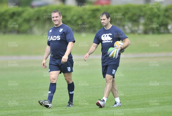 260713 - Cardiff Blues Training -   Gethin Jenkins