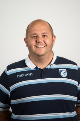 170918 - Cardiff Blues U18 Squad Portraits - Christopher Diggle, Team Manager