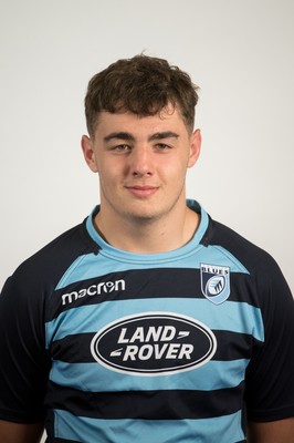 170918 - Cardiff Blues U18 Squad Portraits - Ethan Frackrel