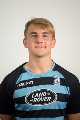 170918 - Cardiff Blues U18 Squad Portraits - James Rhydderch-Roberts