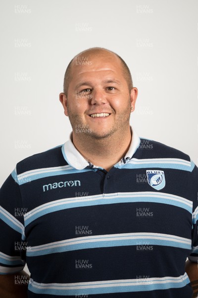 170918 - Cardiff Blues U18 Squad Portraits - Christopher Diggle, Team Manager