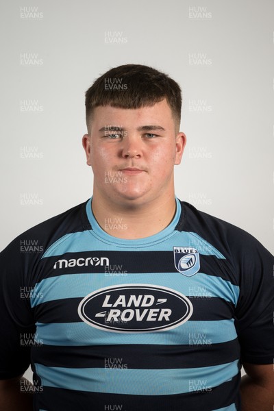 170918 - Cardiff Blues U18 Squad Portraits - Nathan Evans